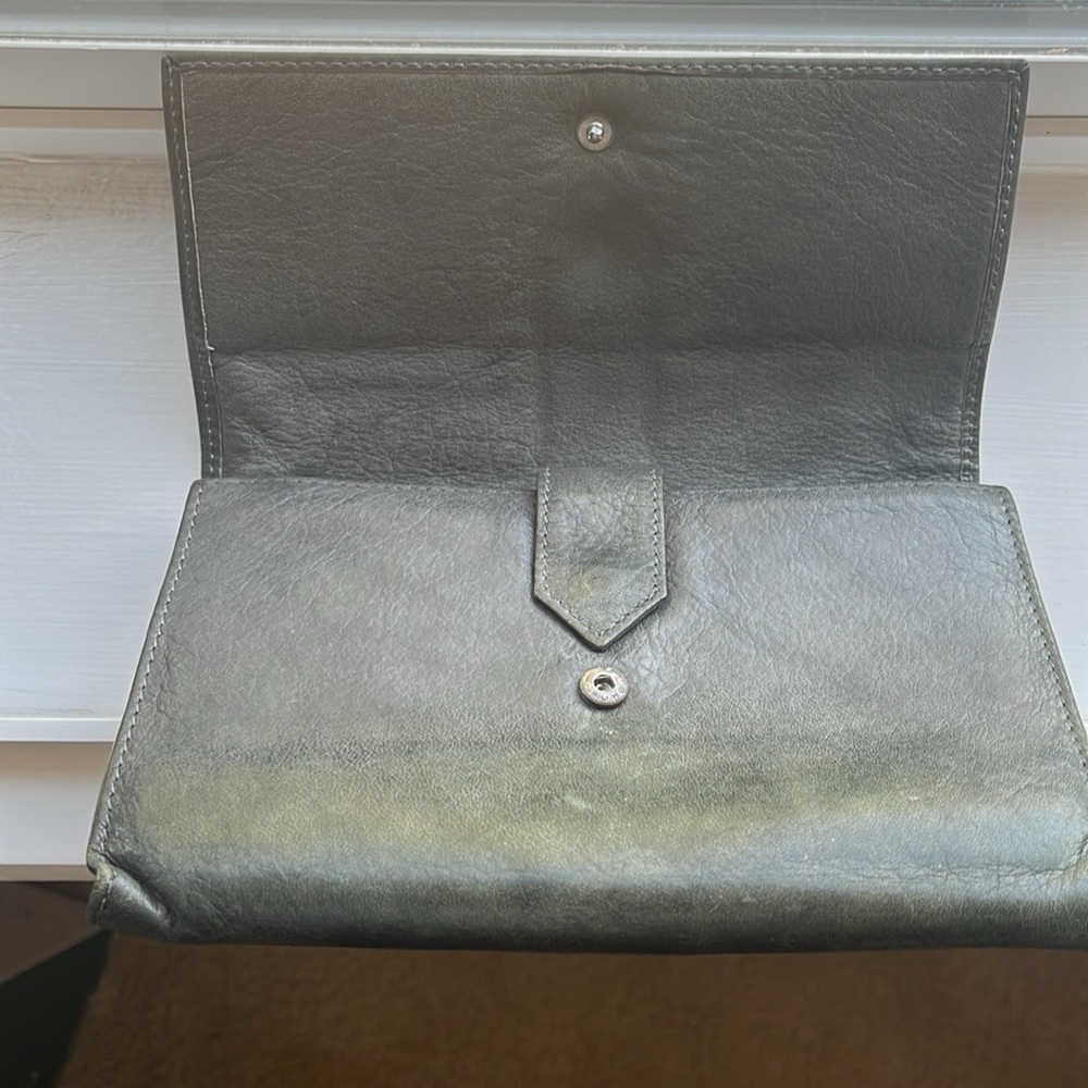 5 compartiments Wallet. Gray - Picture 3 of 15